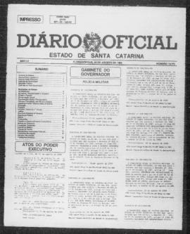 Diário Oficial do Estado de Santa Catarina. Ano 55. N° 13771 de 24/08/1989