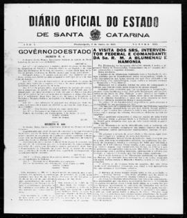 Diário Oficial do Estado de Santa Catarina. Ano 5. N° 1221 de 03/06/1938