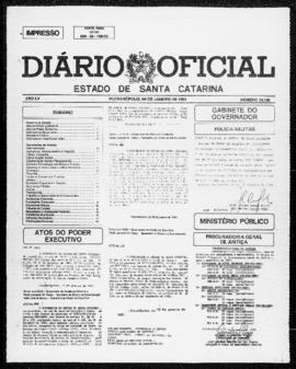 Diário Oficial do Estado de Santa Catarina. Ano 55. N° 14106 de 09/01/1991