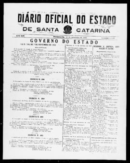 Diário Oficial do Estado de Santa Catarina. Ano 19. N° 4780 de 11/11/1952