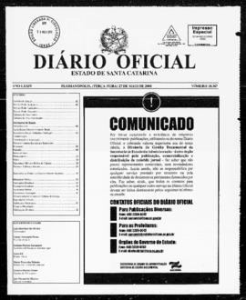 Diário Oficial do Estado de Santa Catarina. Ano 74. N° 18367 de 27/05/2008