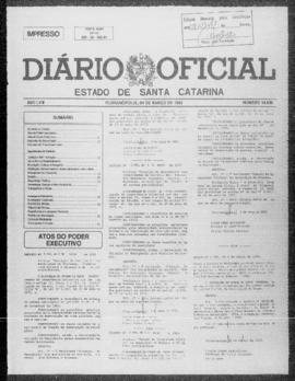 Diário Oficial do Estado de Santa Catarina. Ano 58. N° 14639 de 04/03/1993