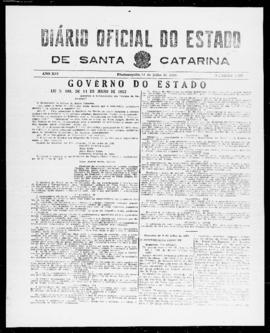 Diário Oficial do Estado de Santa Catarina. Ano 19. N° 4697 de 14/07/1952
