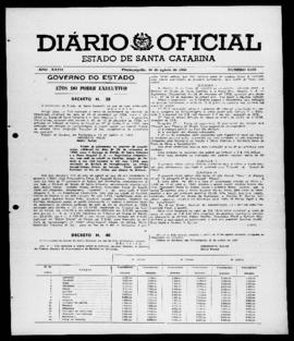 Diário Oficial do Estado de Santa Catarina. Ano 27. N° 6632 de 30/08/1960