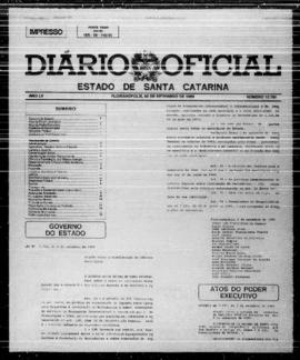 Diário Oficial do Estado de Santa Catarina. Ano 55. N° 13780 de 06/09/1989