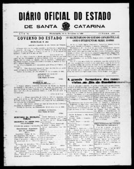 Diário Oficial do Estado de Santa Catarina. Ano 6. N° 1639 de 16/11/1939
