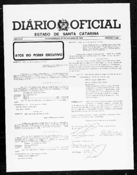 Diário Oficial do Estado de Santa Catarina. Ano 43. N° 11097 de 27/10/1978
