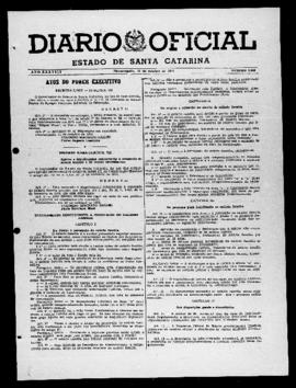 Diário Oficial do Estado de Santa Catarina. Ano 38. N° 9600 de 17/10/1972