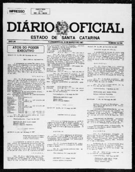 Diário Oficial do Estado de Santa Catarina. Ano 53. N° 13160 de 10/03/1987