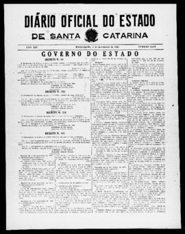 Diário Oficial do Estado de Santa Catarina. Ano 14. N° 3582 de 05/11/1947