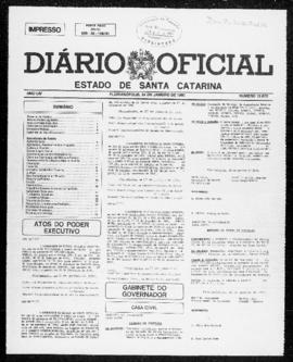 Diário Oficial do Estado de Santa Catarina. Ano 54. N° 13872 de 24/01/1990