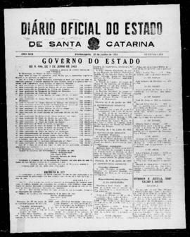 Diário Oficial do Estado de Santa Catarina. Ano 19. N° 4674 de 10/06/1952
