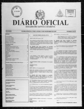 Diário Oficial do Estado de Santa Catarina. Ano 73. N° 18270 de 18/12/2007
