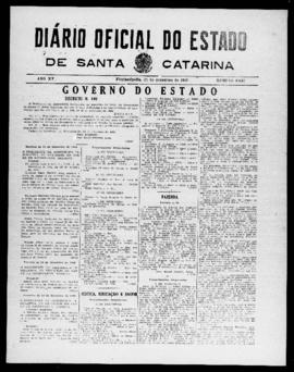 Diário Oficial do Estado de Santa Catarina. Ano 15. N° 3847 de 21/12/1948