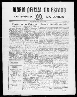 Diário Oficial do Estado de Santa Catarina. Ano 1. N° 60 de 18/05/1934
