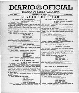 Diário Oficial do Estado de Santa Catarina. Ano 24. N° 5884 de 27/06/1957