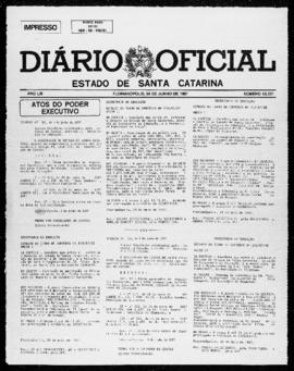 Diário Oficial do Estado de Santa Catarina. Ano 53. N° 13221 de 08/06/1987