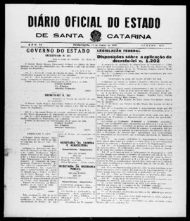 Diário Oficial do Estado de Santa Catarina. Ano 6. N° 1514 de 14/06/1939