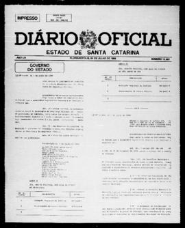 Diário Oficial do Estado de Santa Catarina. Ano 53. N° 12991 de 04/07/1986