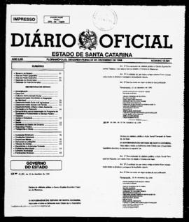 Diário Oficial do Estado de Santa Catarina. Ano 63. N° 15581 de 23/12/1996