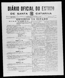 Diário Oficial do Estado de Santa Catarina. Ano 18. N° 4537 de 09/11/1951