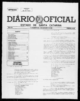 Diário Oficial do Estado de Santa Catarina. Ano 57. N° 14545 de 13/10/1992