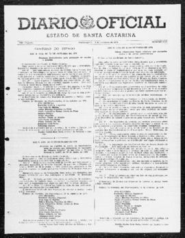 Diário Oficial do Estado de Santa Catarina. Ano 37. N° 9119 de 06/11/1970