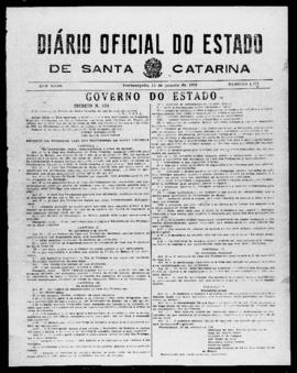Diário Oficial do Estado de Santa Catarina. Ano 18. N° 4577 de 11/01/1952