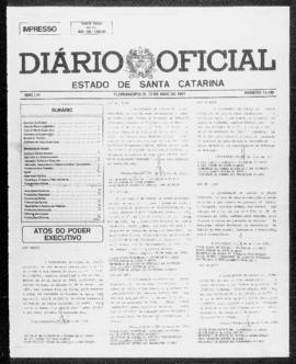 Diário Oficial do Estado de Santa Catarina. Ano 56. N° 14190 de 13/05/1991