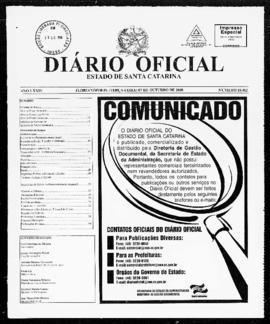 Diário Oficial do Estado de Santa Catarina. Ano 74. N° 18462 de 07/10/2008