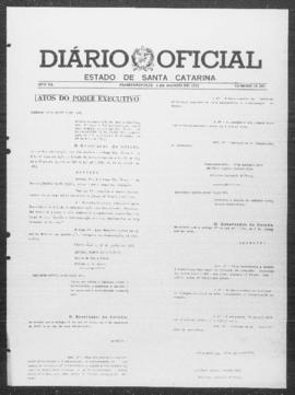 Diário Oficial do Estado de Santa Catarina. Ano 40. N° 10292 de 05/08/1975