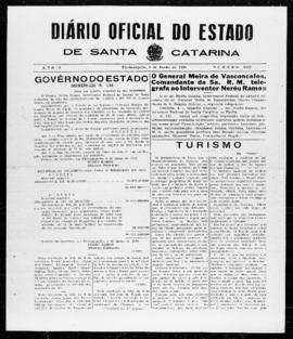 Diário Oficial do Estado de Santa Catarina. Ano 5. N° 1222 de 04/06/1938