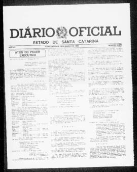 Diário Oficial do Estado de Santa Catarina. Ano 52. N° 12670 de 18/03/1985