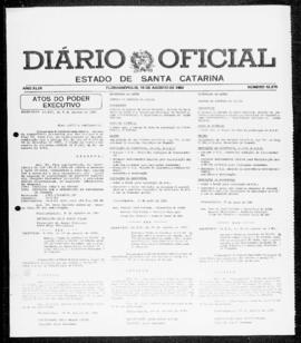 Diário Oficial do Estado de Santa Catarina. Ano 49. N° 12275 de 10/08/1983