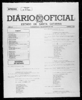 Diário Oficial do Estado de Santa Catarina. Ano 57. N° 14568 de 17/11/1992
