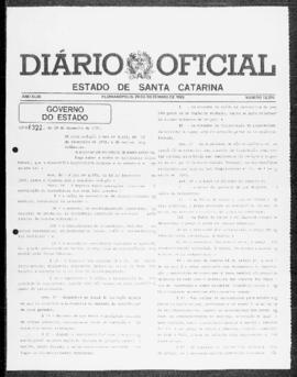Diário Oficial do Estado de Santa Catarina. Ano 49. N° 12370 de 29/12/1983