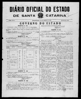 Diário Oficial do Estado de Santa Catarina. Ano 17. N° 4341 de 16/01/1951