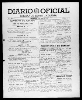 Diário Oficial do Estado de Santa Catarina. Ano 25. N° 6082 de 02/05/1958