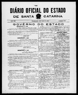 Diário Oficial do Estado de Santa Catarina. Ano 12. N° 2941 de 14/03/1945