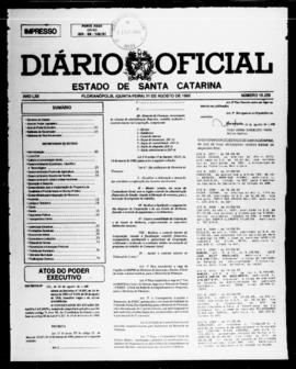 Diário Oficial do Estado de Santa Catarina. Ano 62. N° 15259 de 31/08/1995