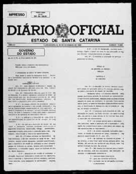 Diário Oficial do Estado de Santa Catarina. Ano 52. N° 12866 de 30/12/1985