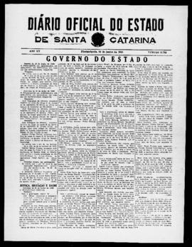 Diário Oficial do Estado de Santa Catarina. Ano 15. N° 3724 de 16/06/1948