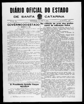 Diário Oficial do Estado de Santa Catarina. Ano 6. N° 1487 de 09/05/1939