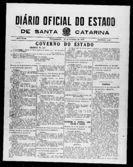 Diário Oficial do Estado de Santa Catarina. Ano 18. N° 4605 de 22/02/1952