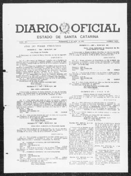 Diário Oficial do Estado de Santa Catarina. Ano 40. N° 10213 de 11/04/1975