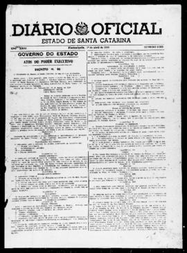 Diário Oficial do Estado de Santa Catarina. Ano 26. N° 6292 de 01/04/1959