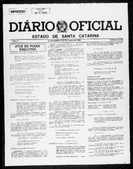 Diário Oficial do Estado de Santa Catarina. Ano 52. N° 12724 de 07/06/1985