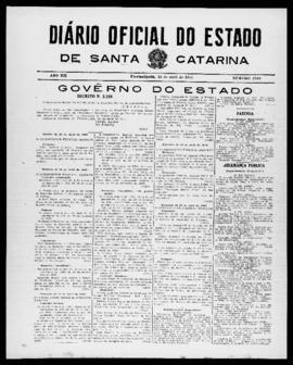 Diário Oficial do Estado de Santa Catarina. Ano 12. N° 2969 de 25/04/1945