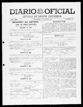 Diário Oficial do Estado de Santa Catarina. Ano 22. N° 5392 de 17/06/1955