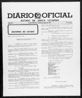 Diário Oficial do Estado de Santa Catarina. Ano 45. N° 11337 de 18/10/1979